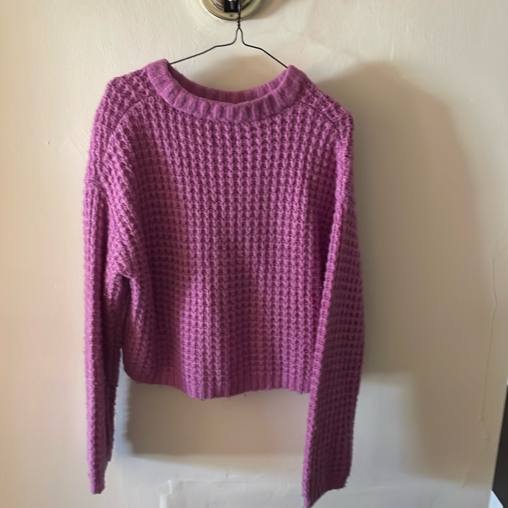 Purple sweater